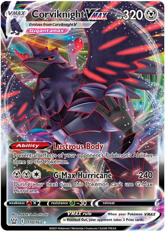 Corviknight VMAX (110/163) [Sword & Shield: Battle Styles] | Odin's Place