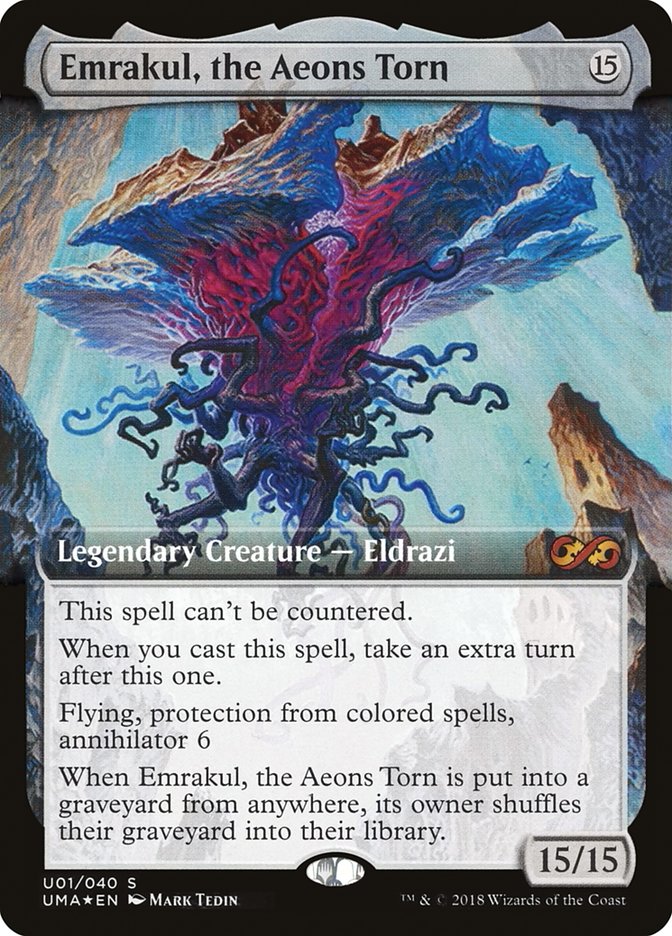 Emrakul, the Aeons Torn (Topper) [Ultimate Masters Box Topper] | Odin's Place