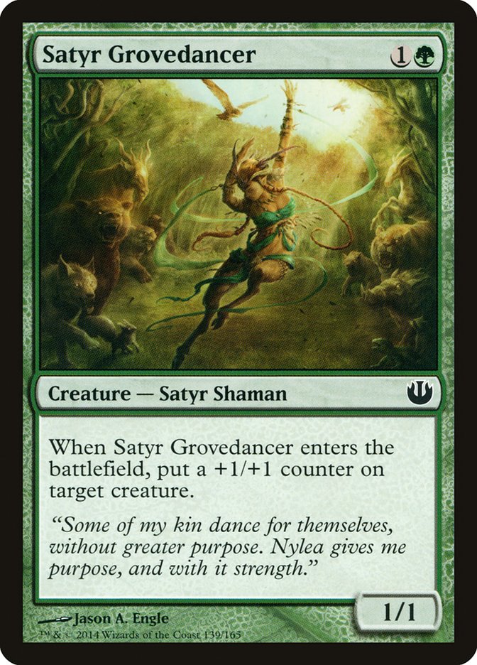 Satyr Grovedancer (139) [Journey into Nyx] | Odin's Place