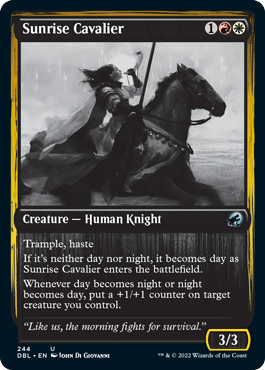 Sunrise Cavalier [Innistrad: Double Feature] | Odin's Place