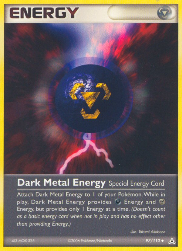 Dark Metal Energy (97/110) [EX: Holon Phantoms] | Odin's Place