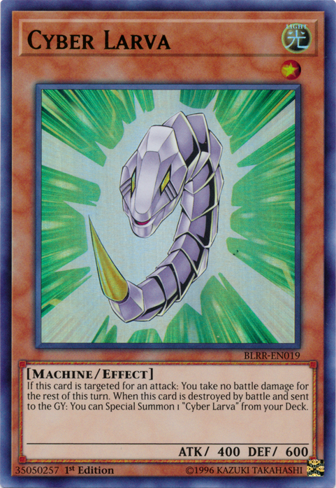 Cyber Larva [BLRR-EN019] Ultra Rare | Odin's Place