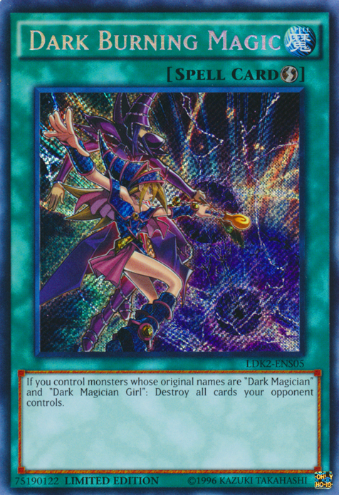 Dark Burning Magic [LDK2-ENS05] Secret Rare | Odin's Place