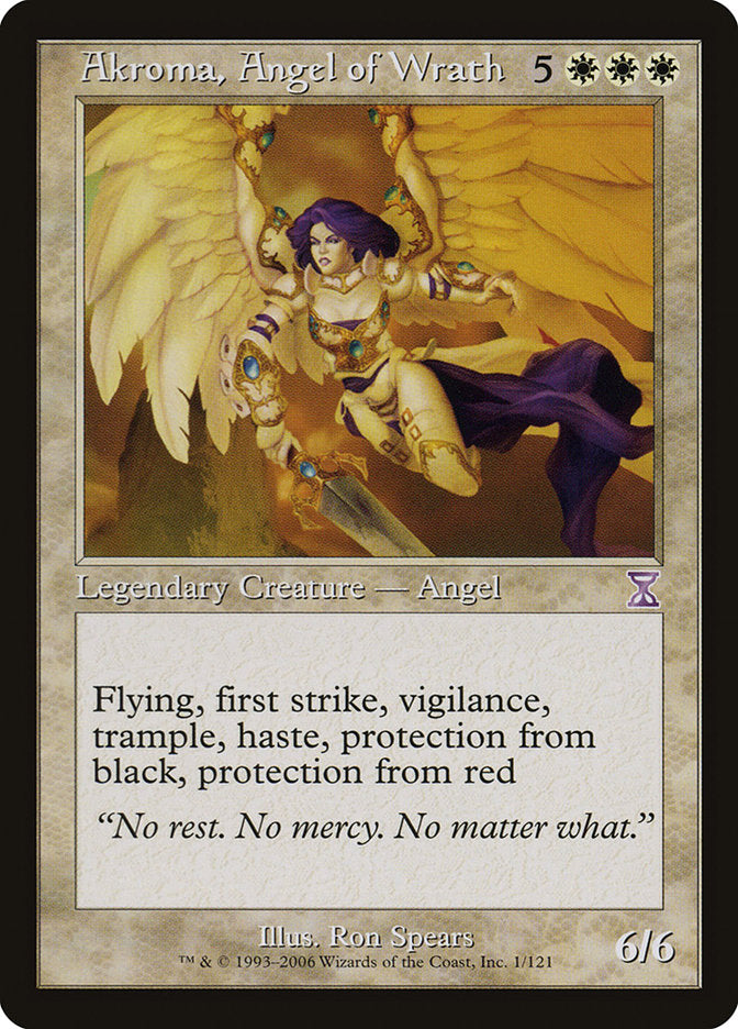 Akroma, Angel of Wrath (1) [Time Spiral Timeshifted] | Odin's Place