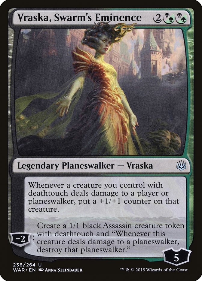 Vraska, Swarm's Eminence (236) [War of the Spark] | Odin's Place