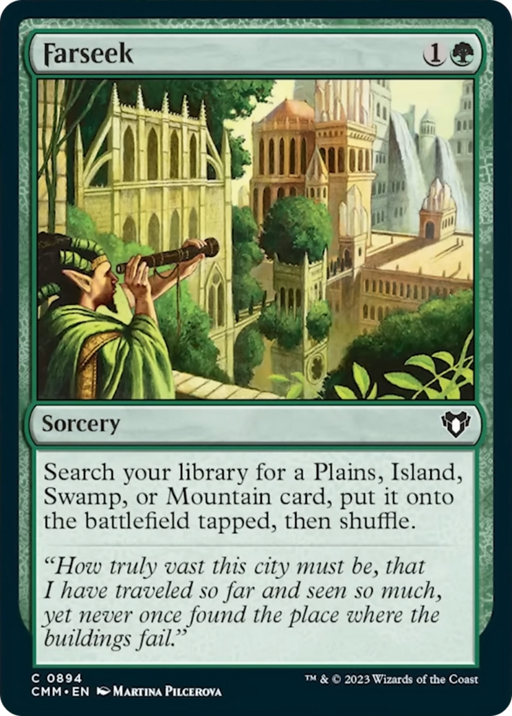 Farseek [Commander Masters] | Odin's Place