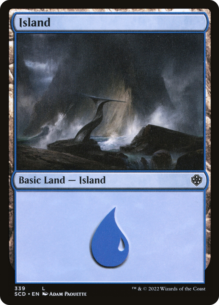 Island (339) [Starter Commander Decks] | Odin's Place
