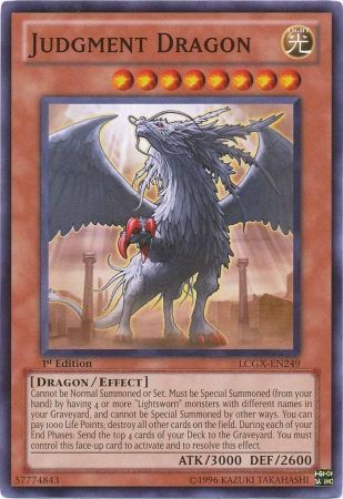 Judgment Dragon [LCGX-EN249] Common | Odin's Place