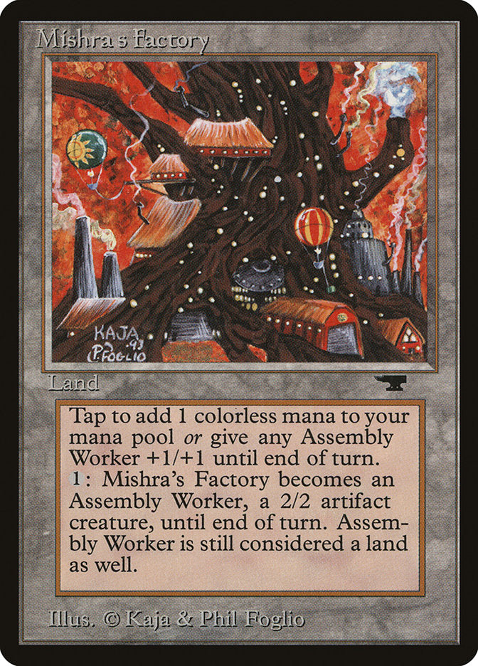 Mishra's Factory (Orange Background) [Antiquities] | Odin's Place