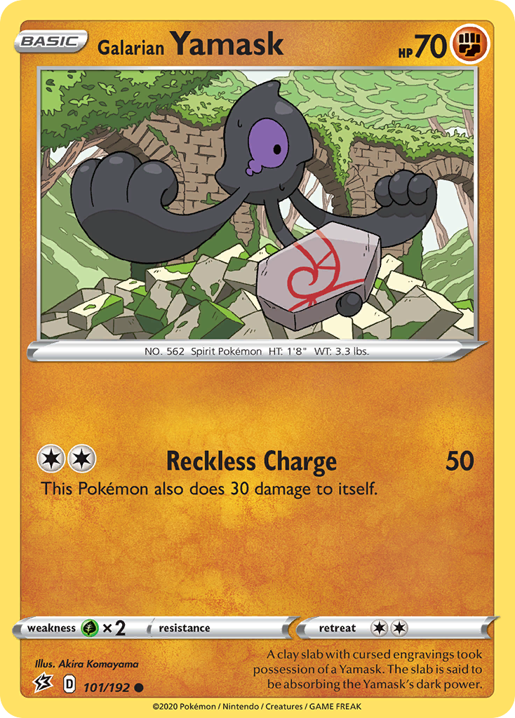 Galarian Yamask (101/192) [Sword & Shield: Rebel Clash] | Odin's Place