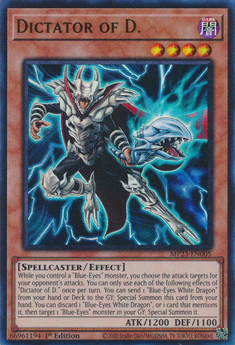 Dictator of D. [MP23-EN005] Ultra Rare | Odin's Place