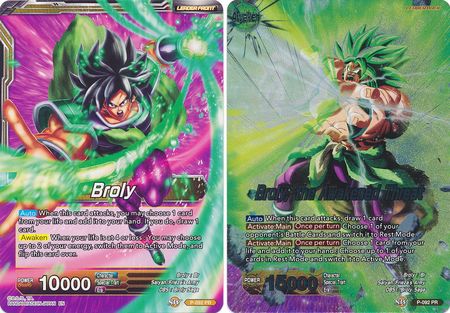 Broly // Broly, the Awakened Threat (P-092) [Magnificent Collection Forsaken Warrior] | Odin's Place