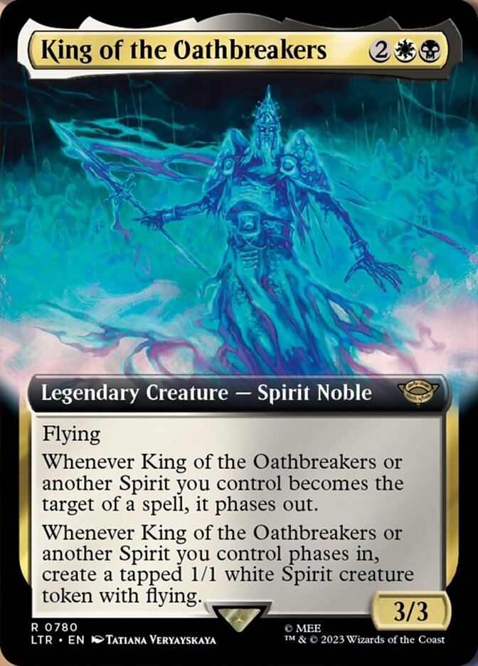 King of the Oathbreakers (Extended Art) (Surge Foil) [The Lord of the Rings: Tales of Middle-Earth] | Odin's Place