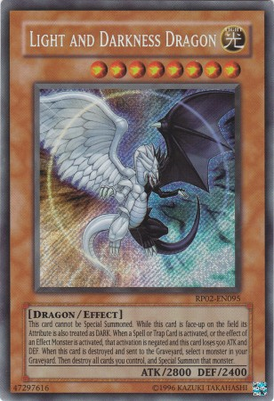 Light and Darkness Dragon [RP02-EN095] Secret Rare | Odin's Place