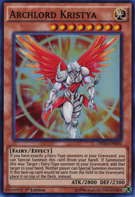 Archlord Kristya [DESO-EN050] Super Rare | Odin's Place