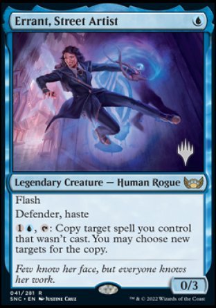 Errant, Street Artist (Promo Pack) [Streets of New Capenna Promos] | Odin's Place