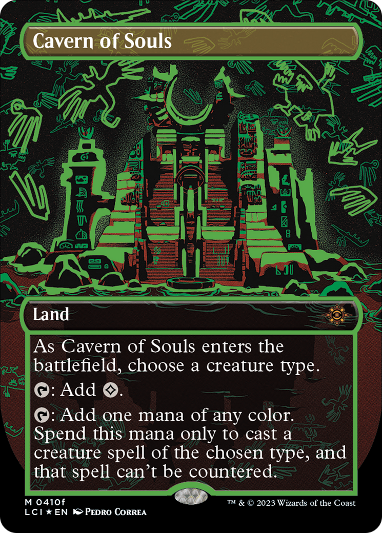 Cavern of Souls (0410f) (Borderless) [The Lost Caverns of Ixalan] | Odin's Place
