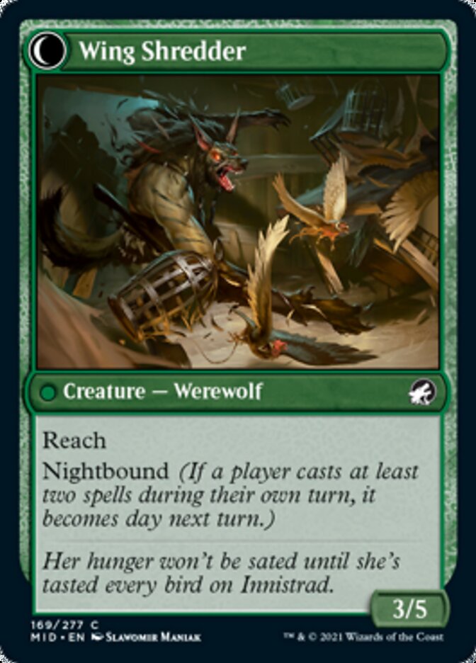Bird Admirer // Wing Shredder [Innistrad: Midnight Hunt] | Odin's Place