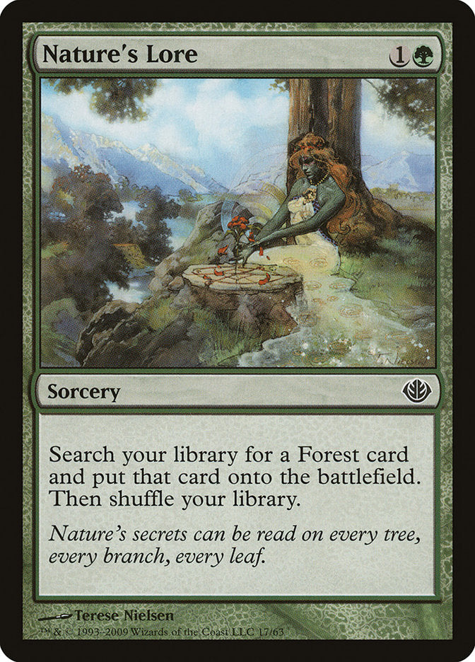 Nature's Lore (17) [Duel Decks: Garruk vs. Liliana] | Odin's Place