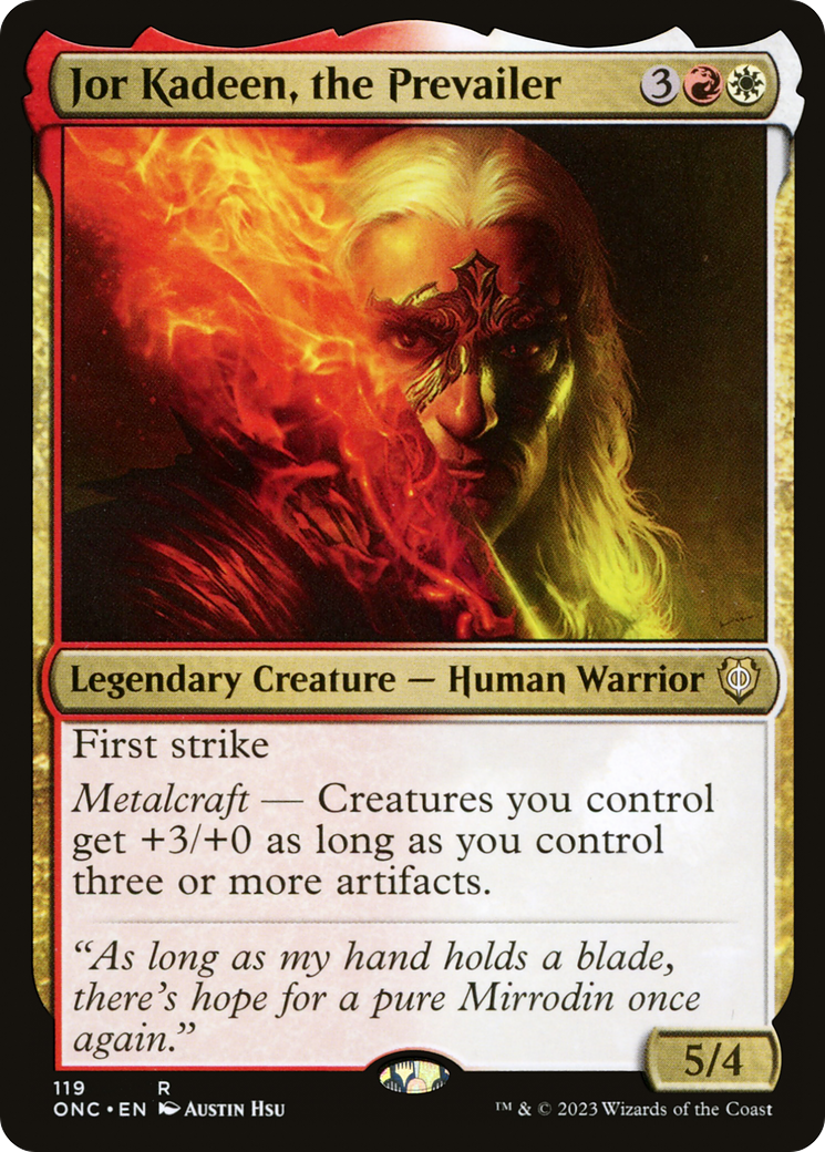 Jor Kadeen, the Prevailer [Phyrexia: All Will Be One Commander] | Odin's Place