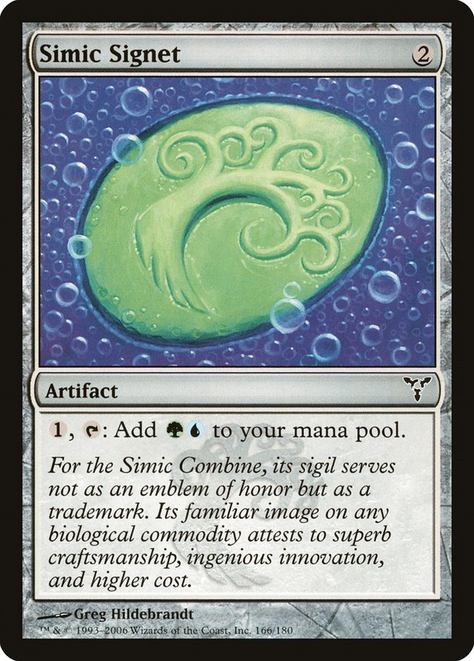 Simic Signet (166) [Dissension] | Odin's Place