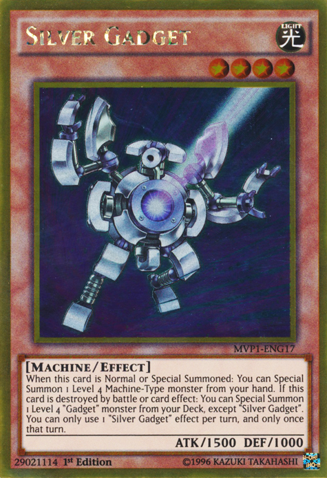 Silver Gadget [MVP1-ENG17] Gold Rare | Odin's Place