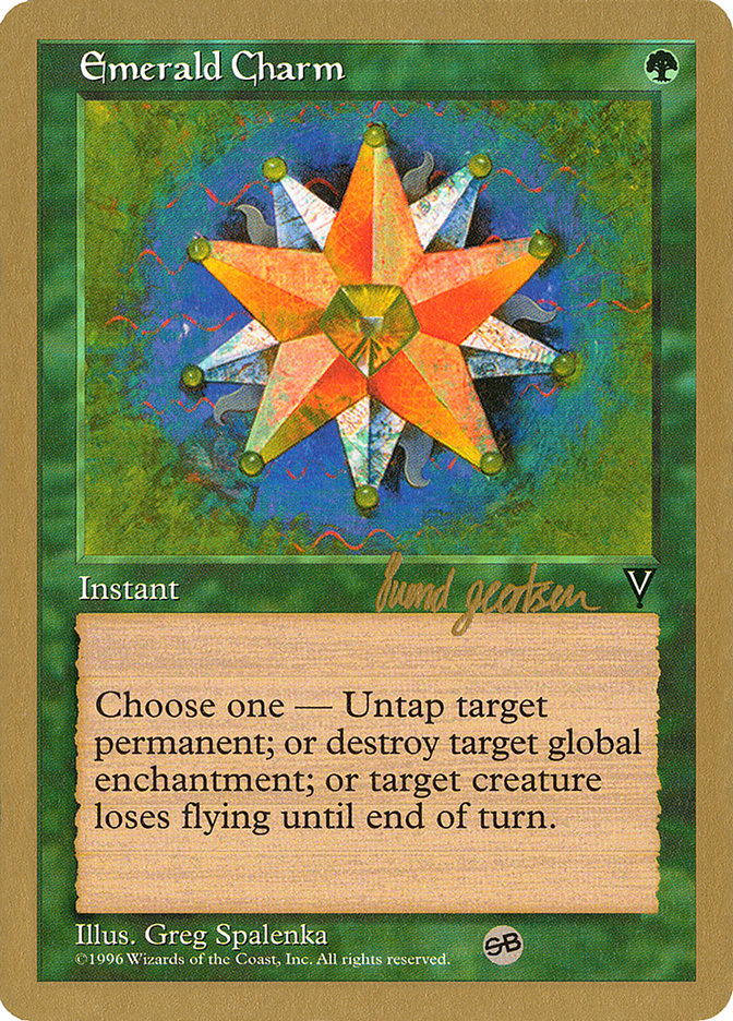 Emerald Charm (Svend Geertsen) (SB) [World Championship Decks 1997] | Odin's Place