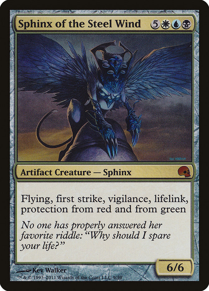 Sphinx of the Steel Wind (9) [Premium Deck Series: Graveborn] | Odin's Place