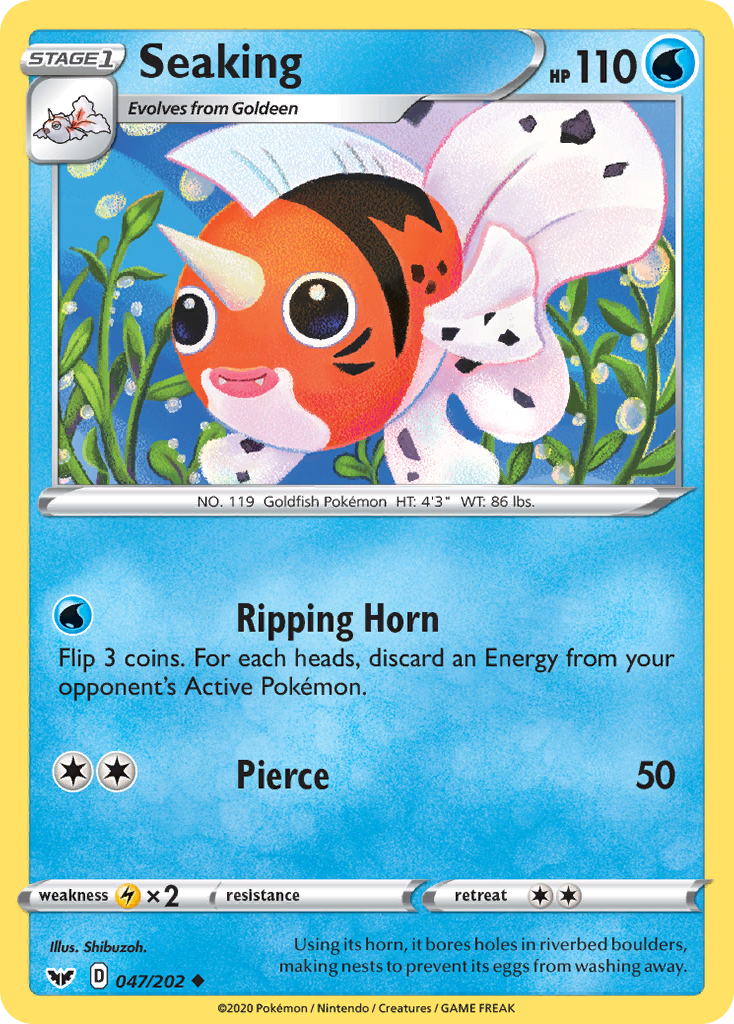 Seaking (047/202) [Sword & Shield: Base Set] | Odin's Place