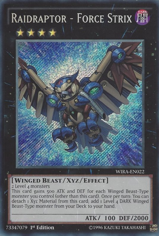 Raidraptor - Force Strix [WIRA-EN022] Secret Rare | Odin's Place