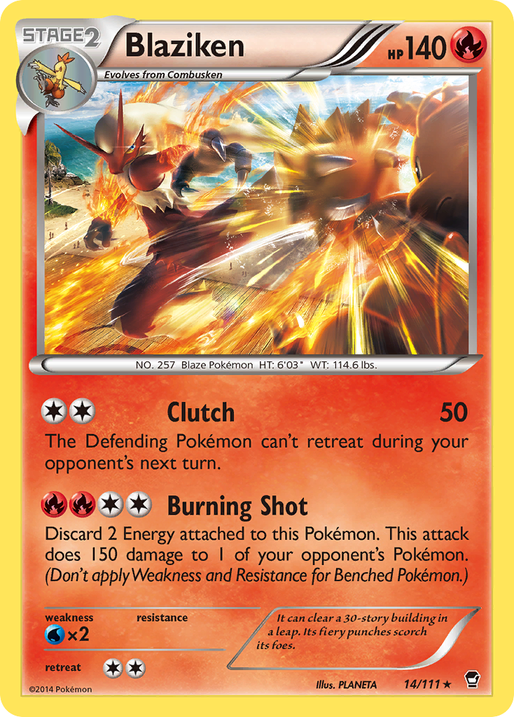 Blaziken (14/111) [XY: Furious Fists] | Odin's Place
