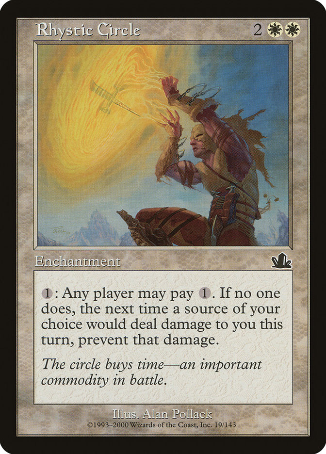 Rhystic Circle (19) [Prophecy] | Odin's Place
