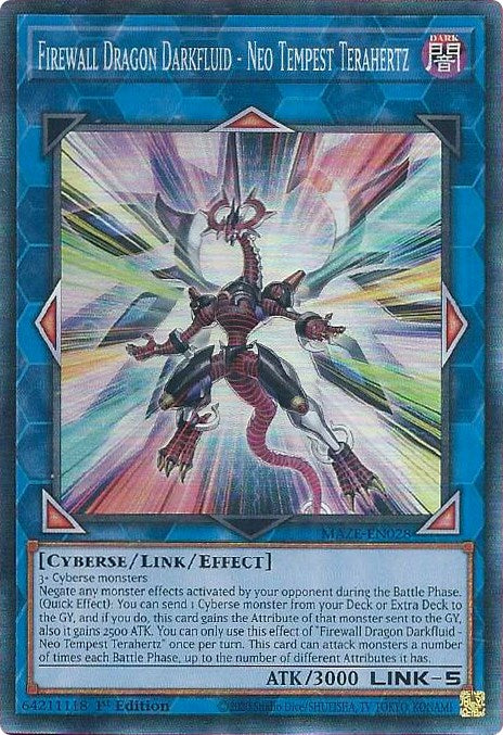 Firewall Dragon Darkfluid - Neo Tempest Terahertz [MAZE-EN028] Collector's Rare | Odin's Place