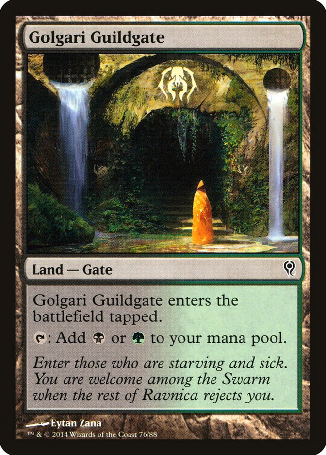 Golgari Guildgate (76) [Duel Decks: Jace vs. Vraska] | Odin's Place