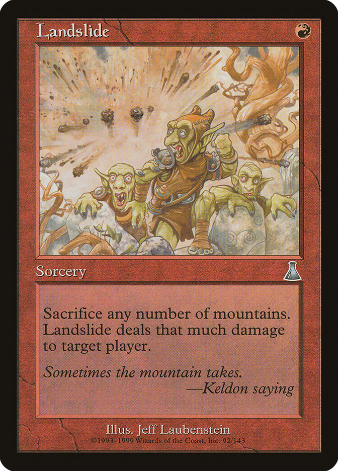 Landslide (92) [Urza's Destiny] | Odin's Place