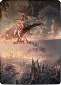 Needleverge Pathway Art Card [Zendikar Rising Art Series] | Odin's Place
