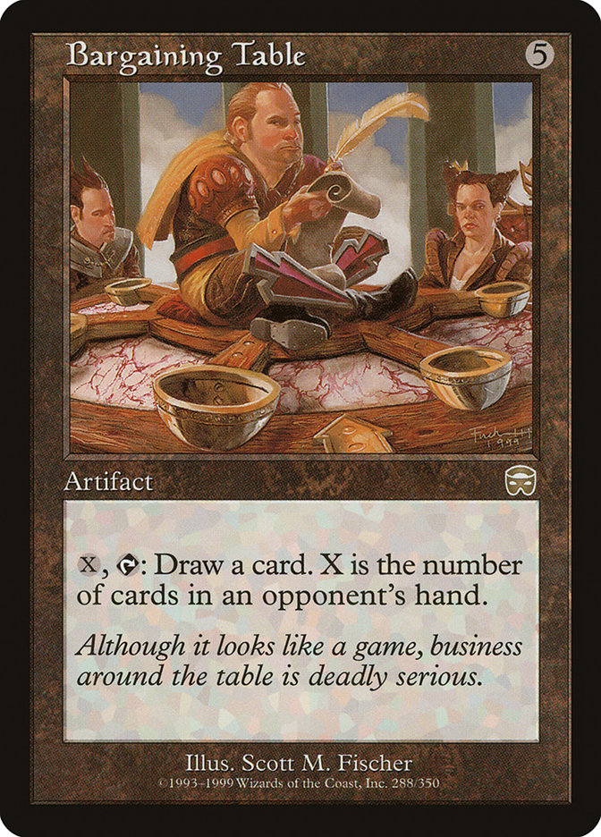 Bargaining Table (288) [Mercadian Masques] | Odin's Place