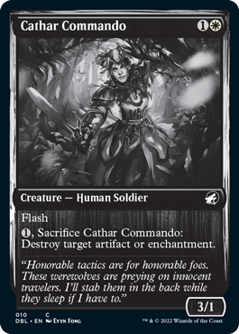 Cathar Commando [Innistrad: Double Feature] | Odin's Place