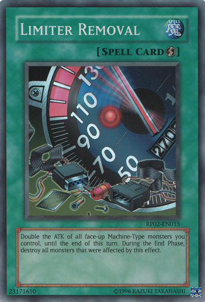 Limiter Removal [RP02-EN015] Super Rare | Odin's Place