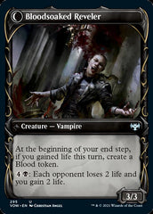 Restless Bloodseeker // Bloodsoaked Reveler (Showcase Fang Frame) [Innistrad: Crimson Vow] | Odin's Place