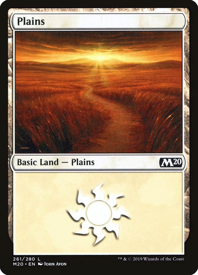 Plains (261) [Core Set 2020] | Odin's Place