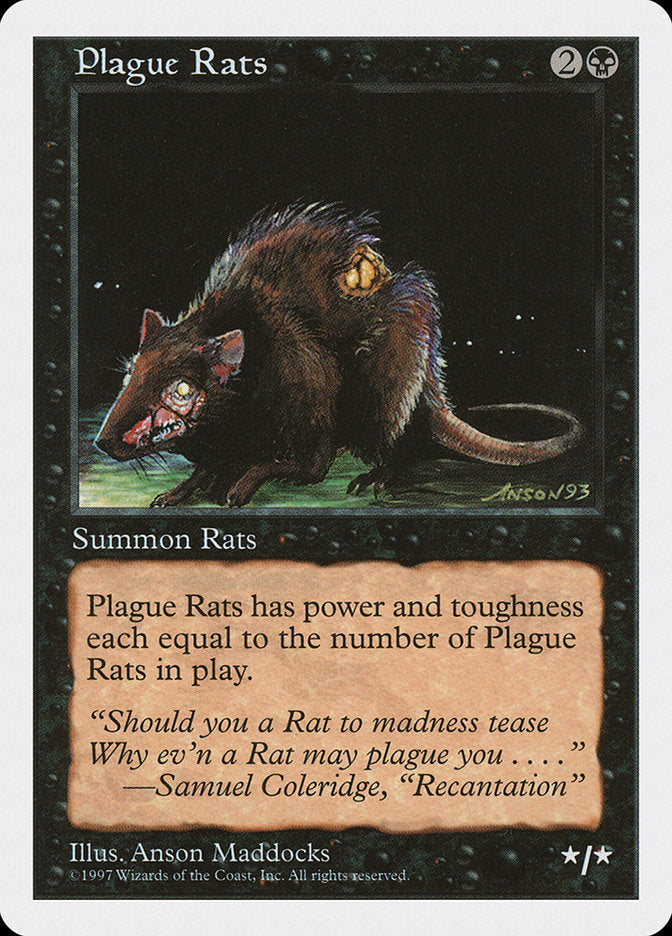 Plague Rats (188) [Fifth Edition] | Odin's Place