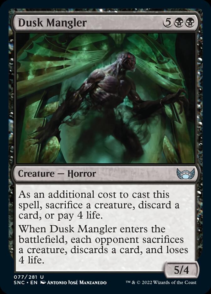 Dusk Mangler [Streets of New Capenna] | Odin's Place
