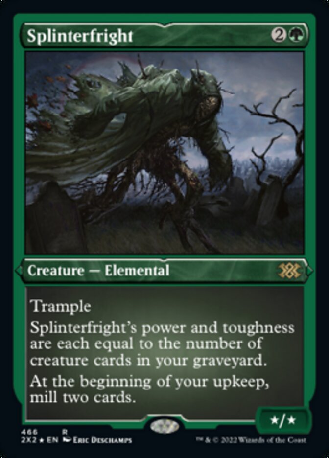 Splinterfright (Foil Etched) [Double Masters 2022] | Odin's Place