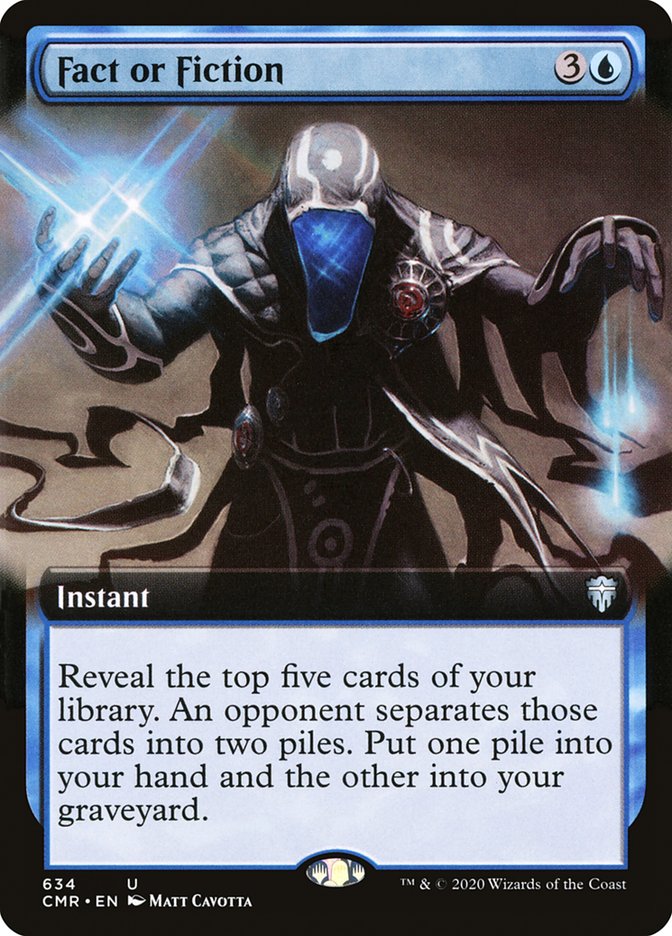 Fact or Fiction (Extended Art) [Commander Legends] | Odin's Place