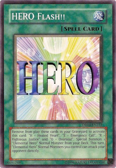 HERO Flash!! [DR04-EN222] Common | Odin's Place
