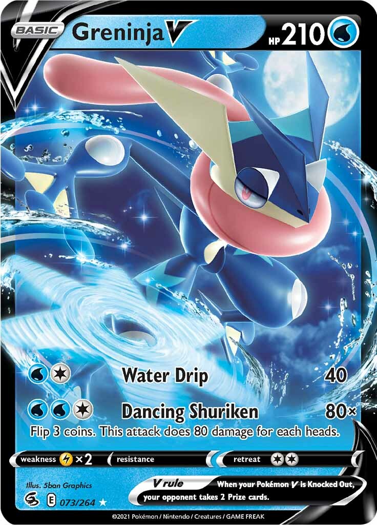 Greninja V (073/264) [Sword & Shield: Fusion Strike] | Odin's Place