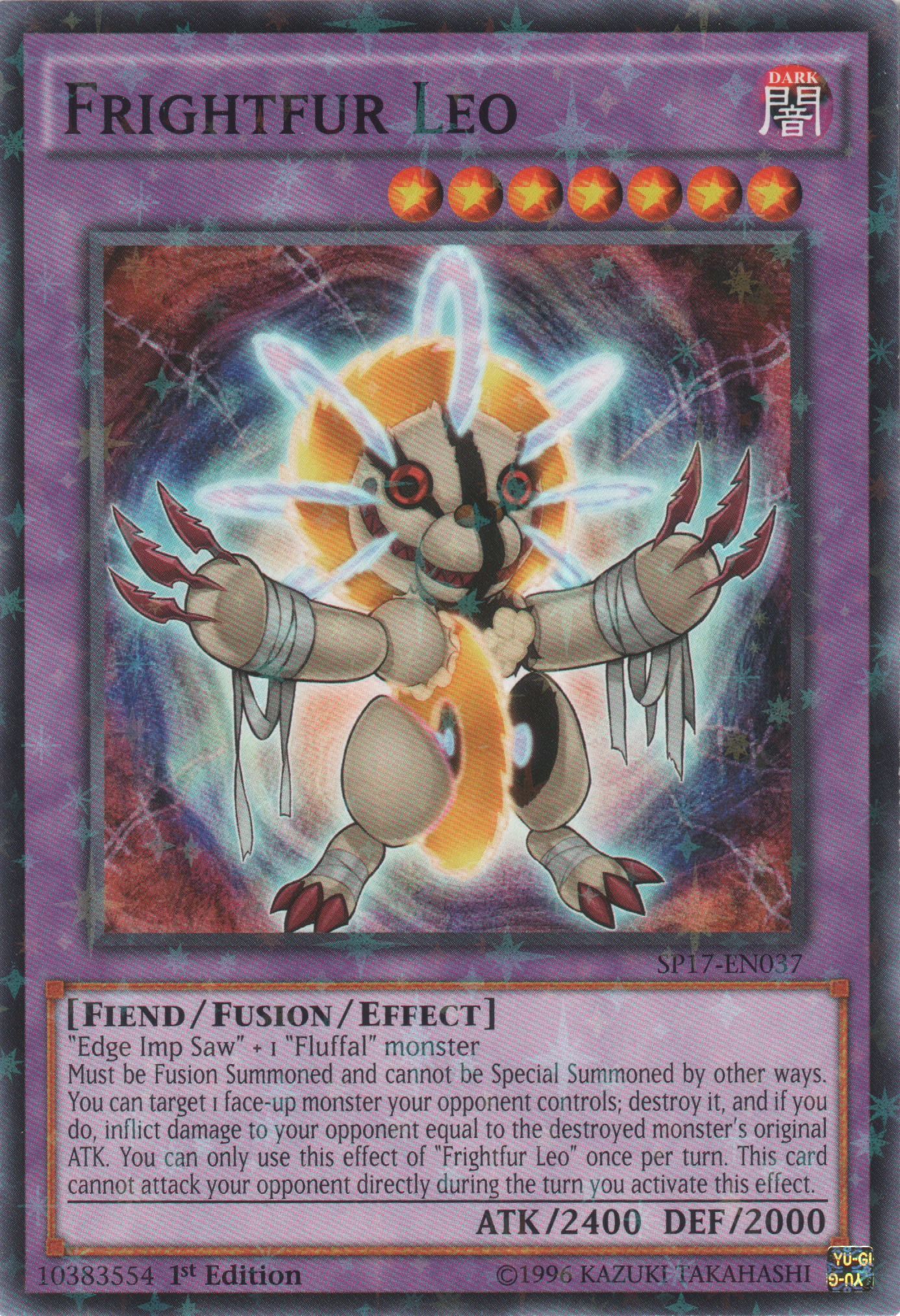 Frightfur Leo [SP17-EN037] Starfoil Rare | Odin's Place