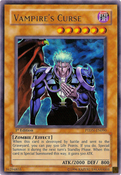 Vampire's Curse [PTDN-EN090] Ultra Rare | Odin's Place