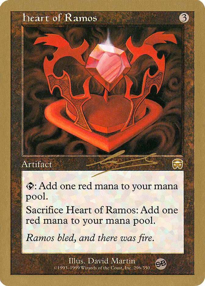 Heart of Ramos (Nicolas Labarre) (SB) [World Championship Decks 2000] | Odin's Place